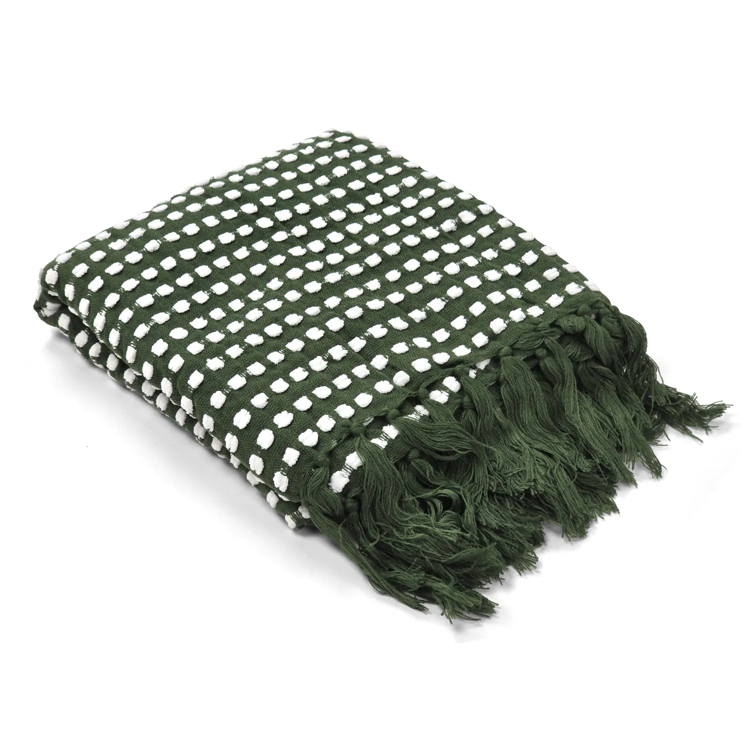 Takarók - Quebec Blanket (zöld)