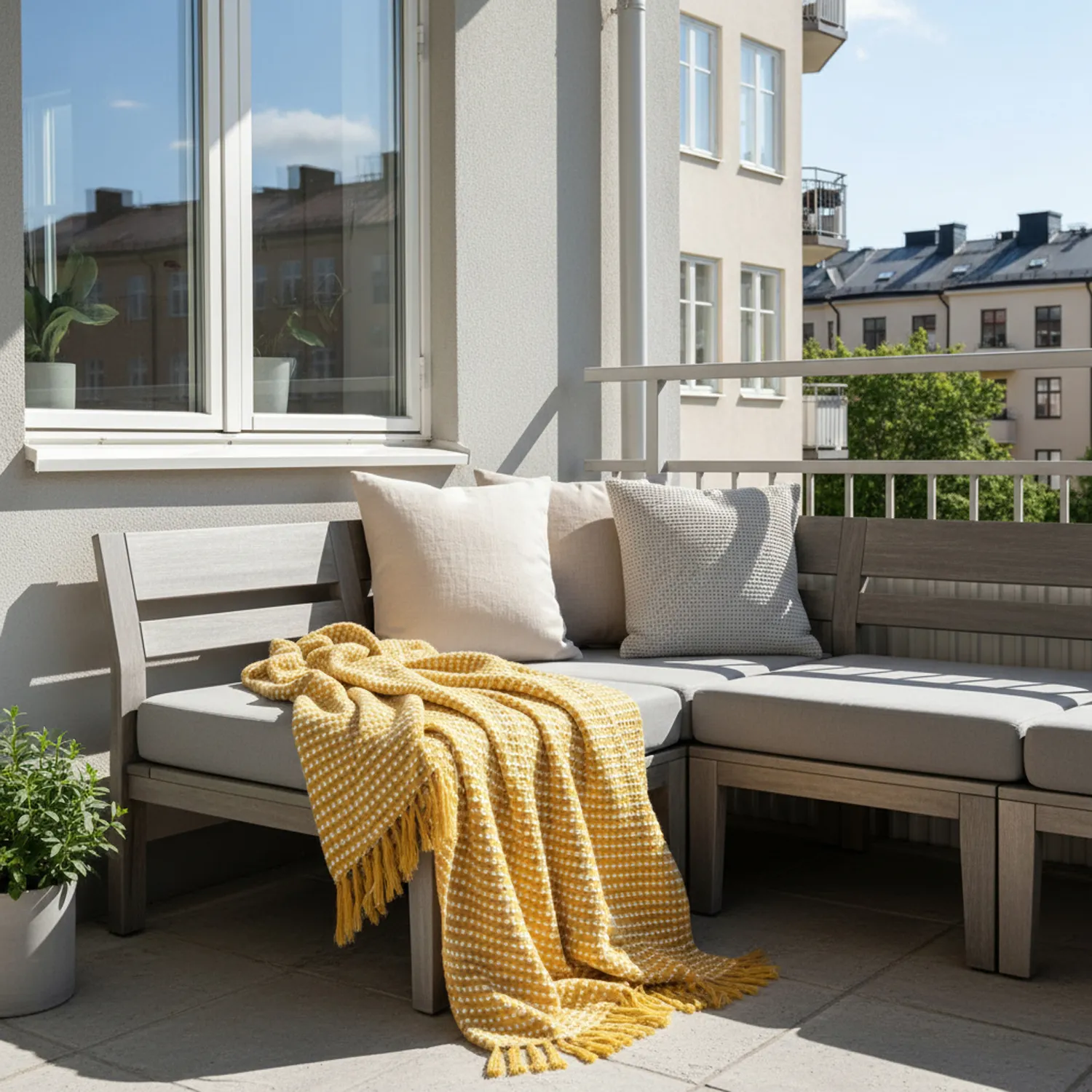 Takarók - Quebec Blanket (sárga)