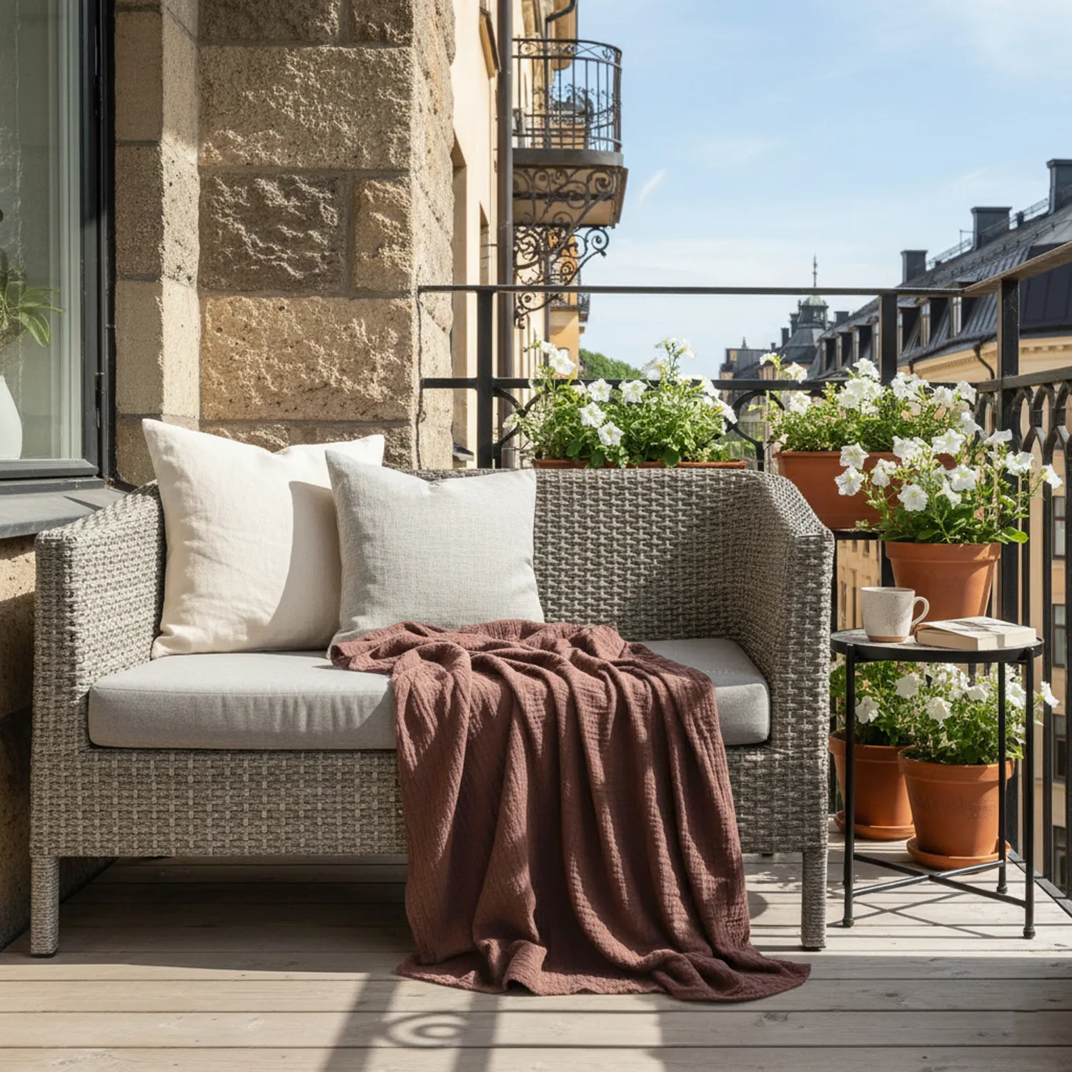 Takarók - Vanja Throw (sötétbarna)