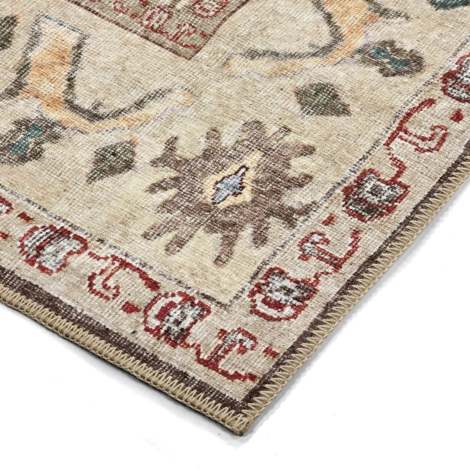 Lapos szövésű szőnyeg - Adira (szürke/rózsaszín)