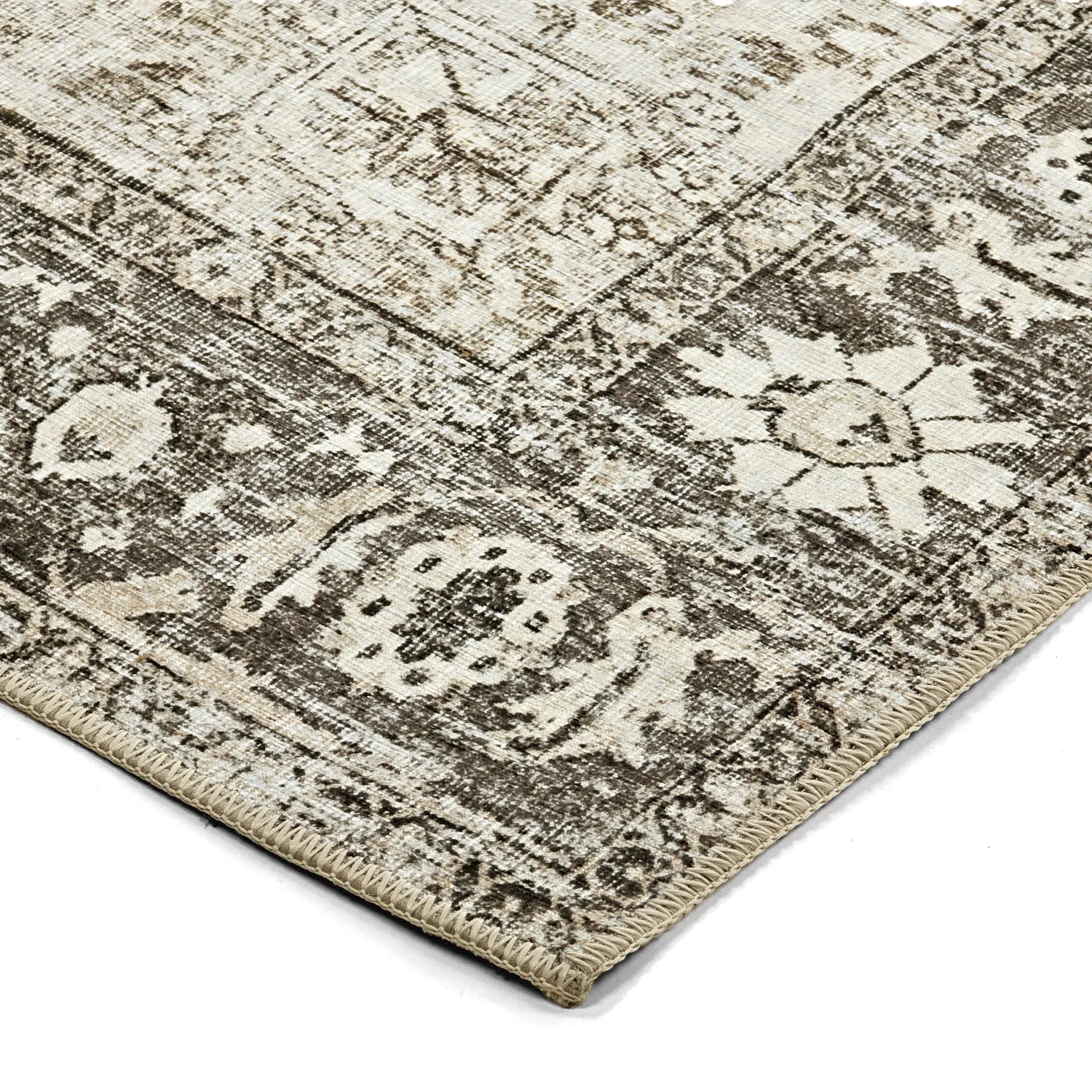 Lapos szövésű szőnyeg - Alvand (fekete)