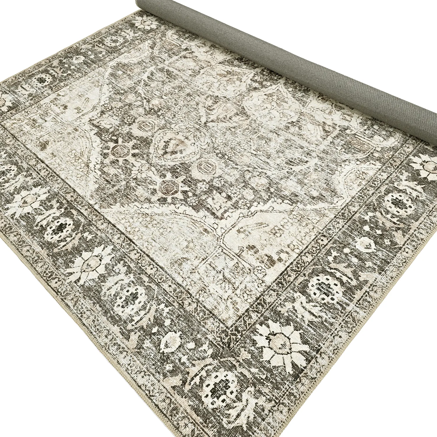 Lapos szövésű szőnyeg - Alvand (fekete)