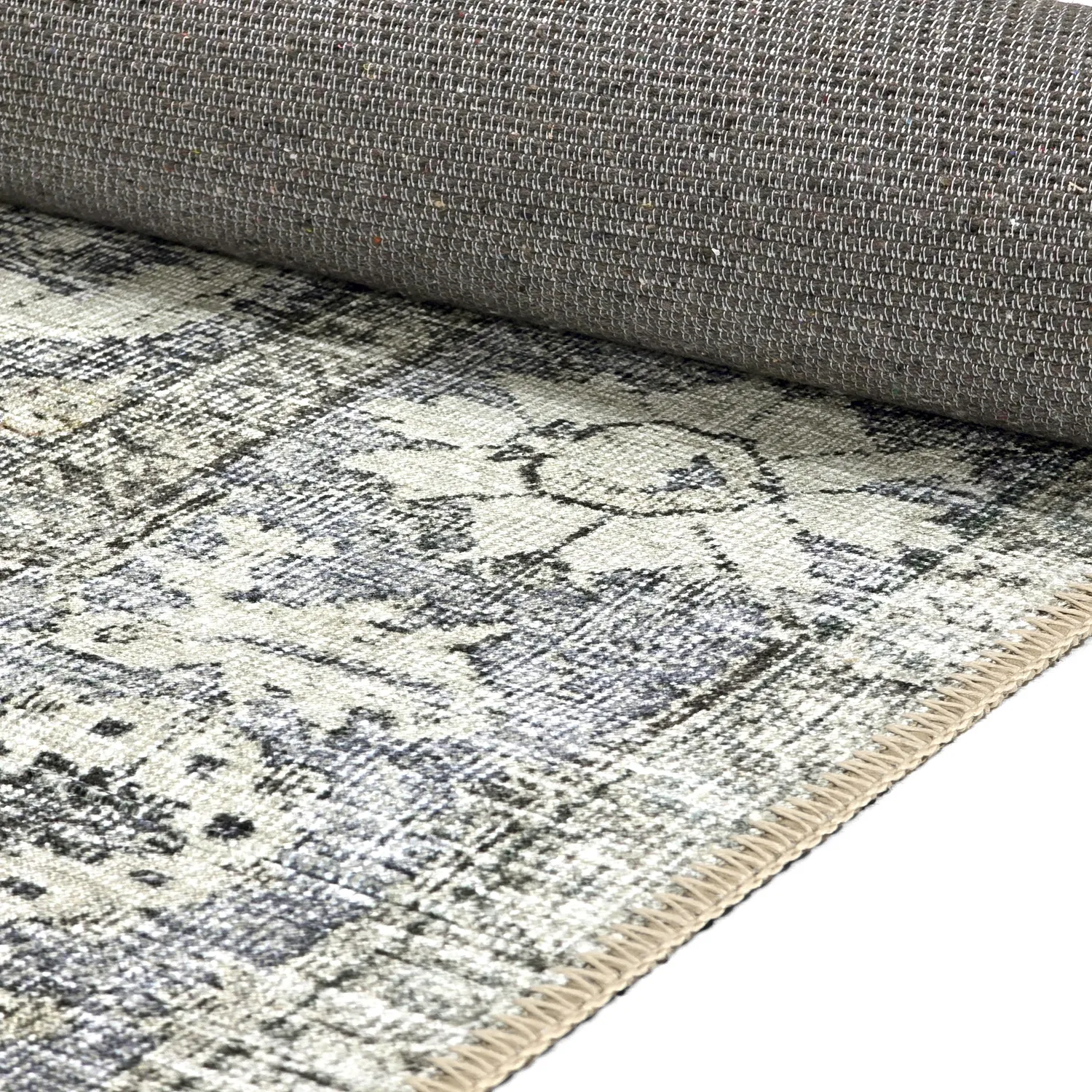 Lapos szövésű szőnyeg - Alvand (szürke)