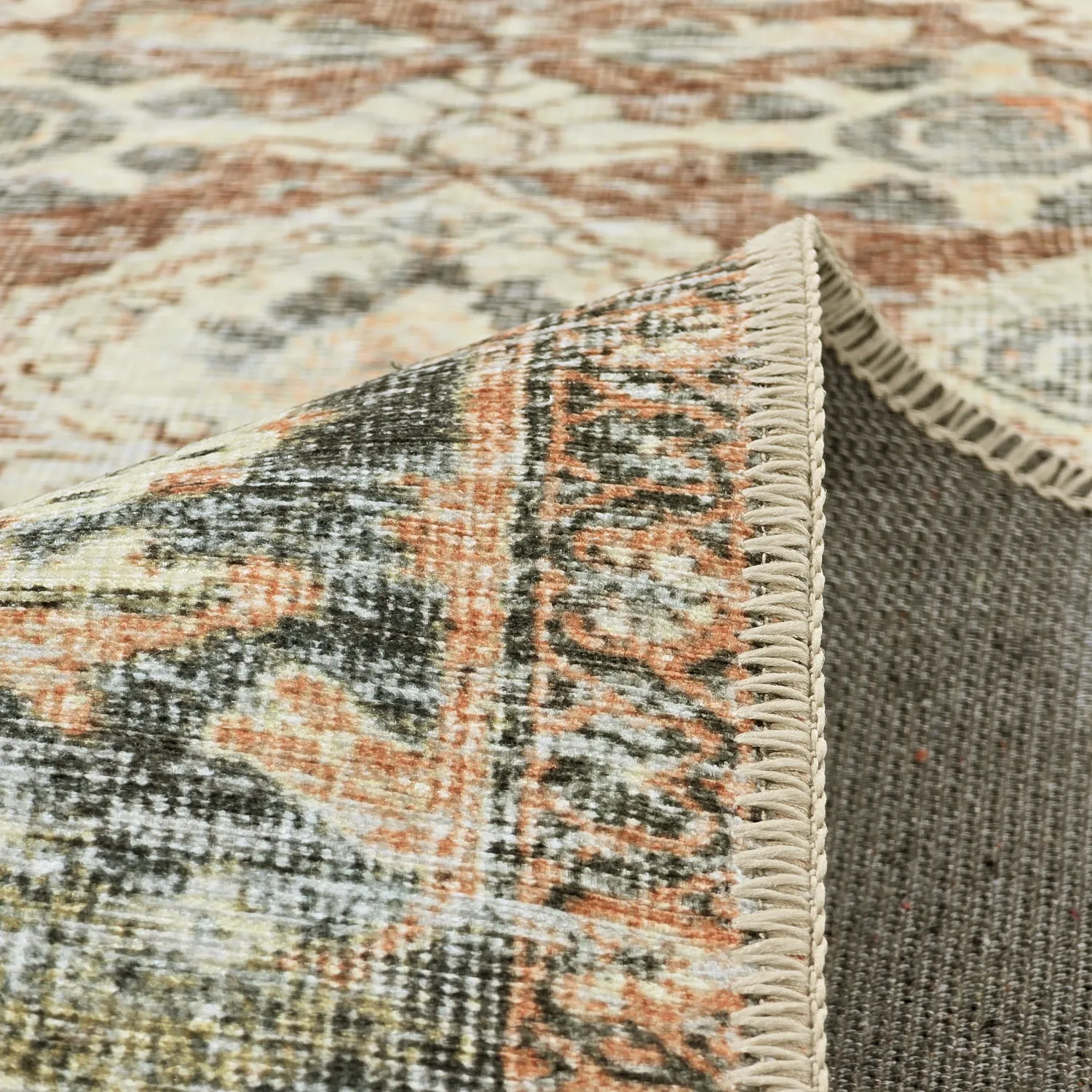 Lapos szövésű szőnyeg - Alvand (piros)