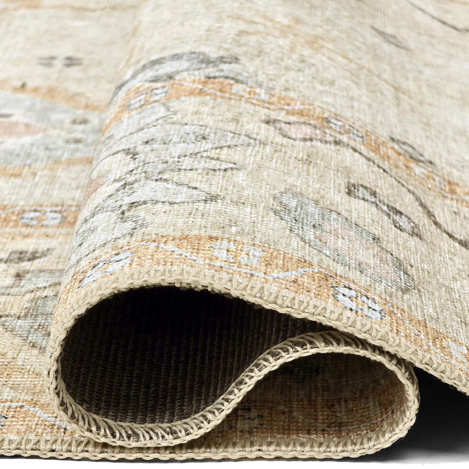 Lapos szövésű szőnyeg - Amena (bézs)