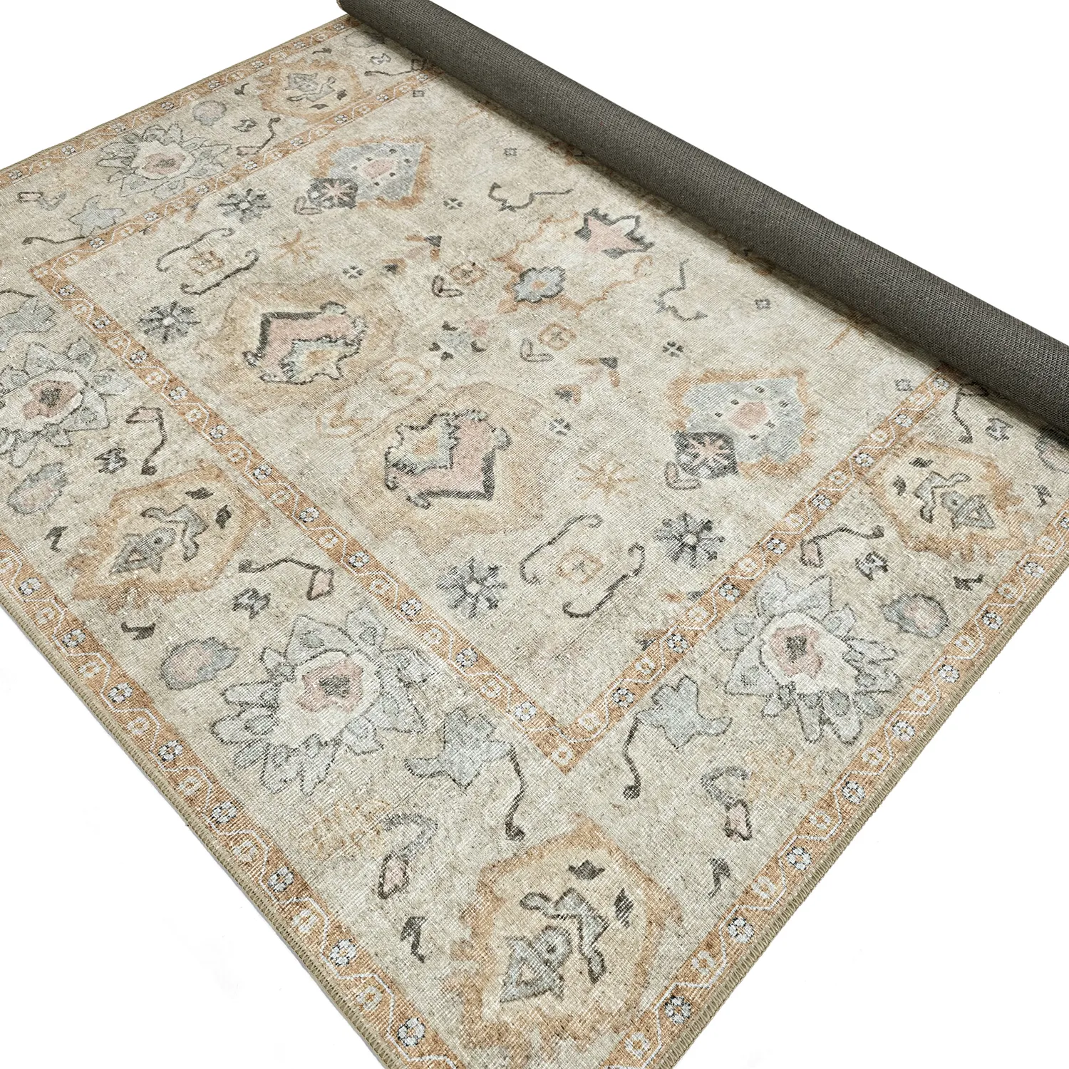 Lapos szövésű szőnyeg - Amena (bézs)