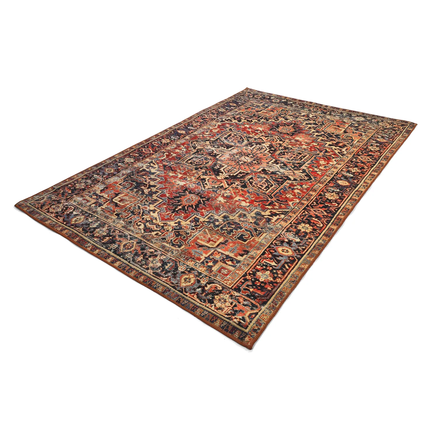 Lapos szövésű szőnyeg - Anzali (piros)