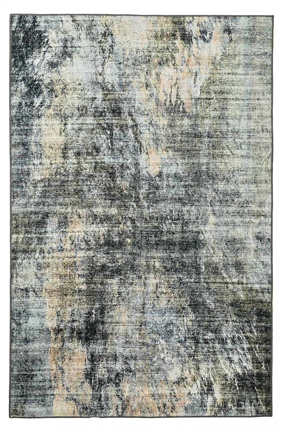 Lapos szövésű szőnyeg - Bechar (fekete/multi)