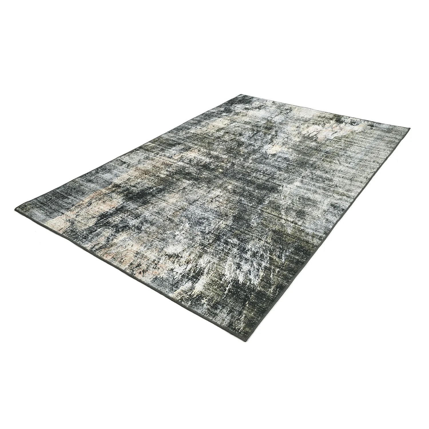 Lapos szövésű szőnyeg - Bechar (fekete/multi)