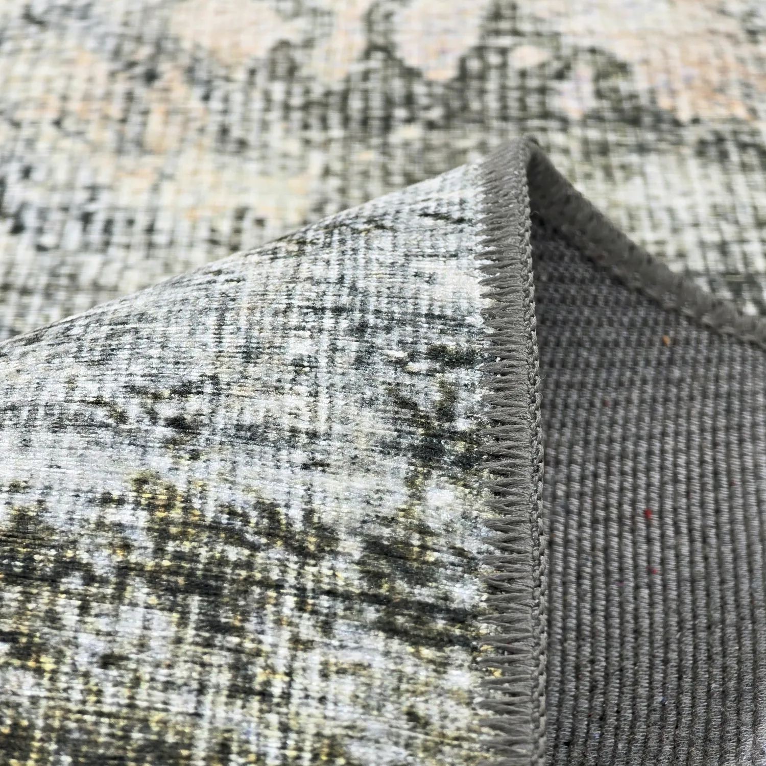 Lapos szövésű szőnyeg - Bechar (fekete/multi)