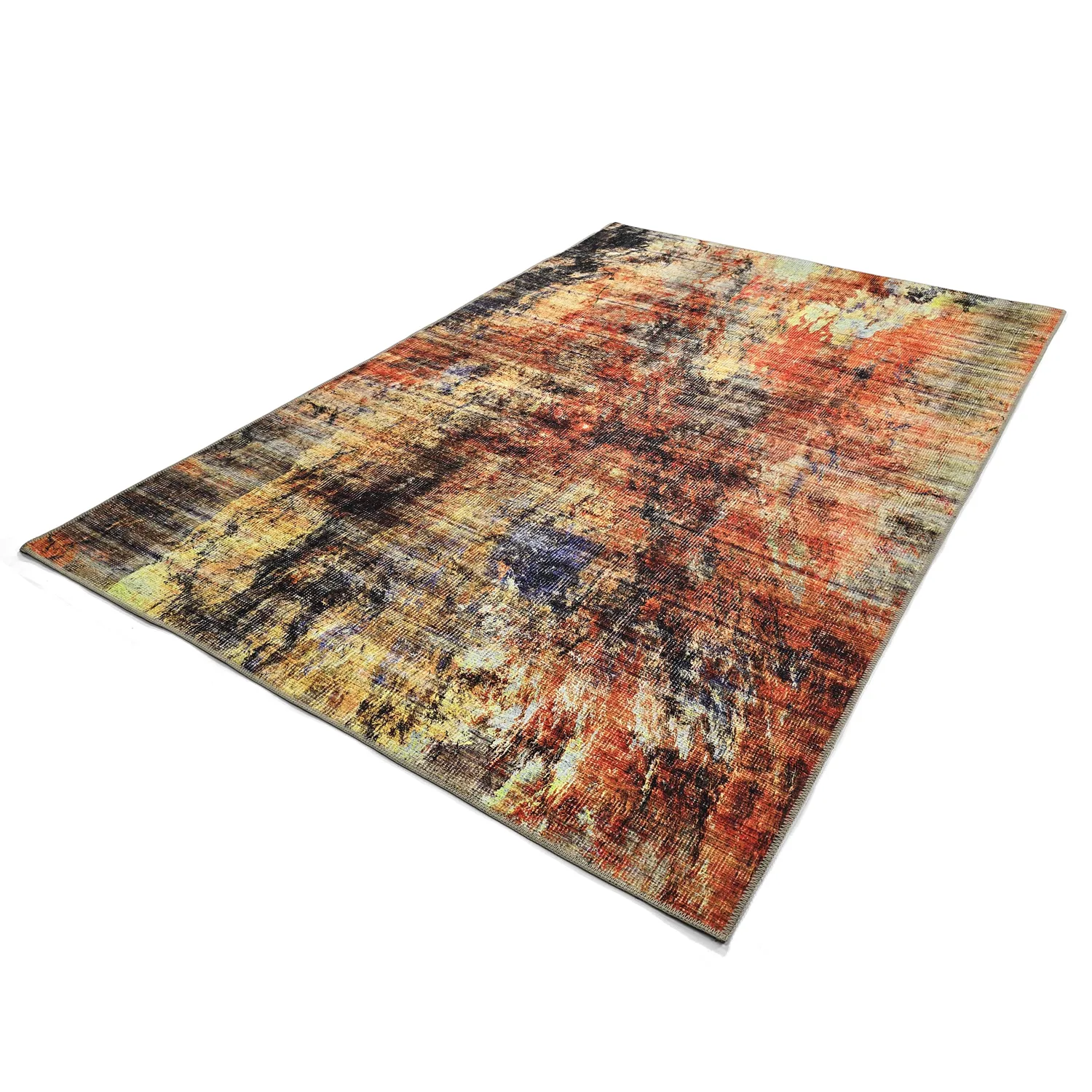 Lapos szövésű szőnyeg - Bechar (piros/multi)