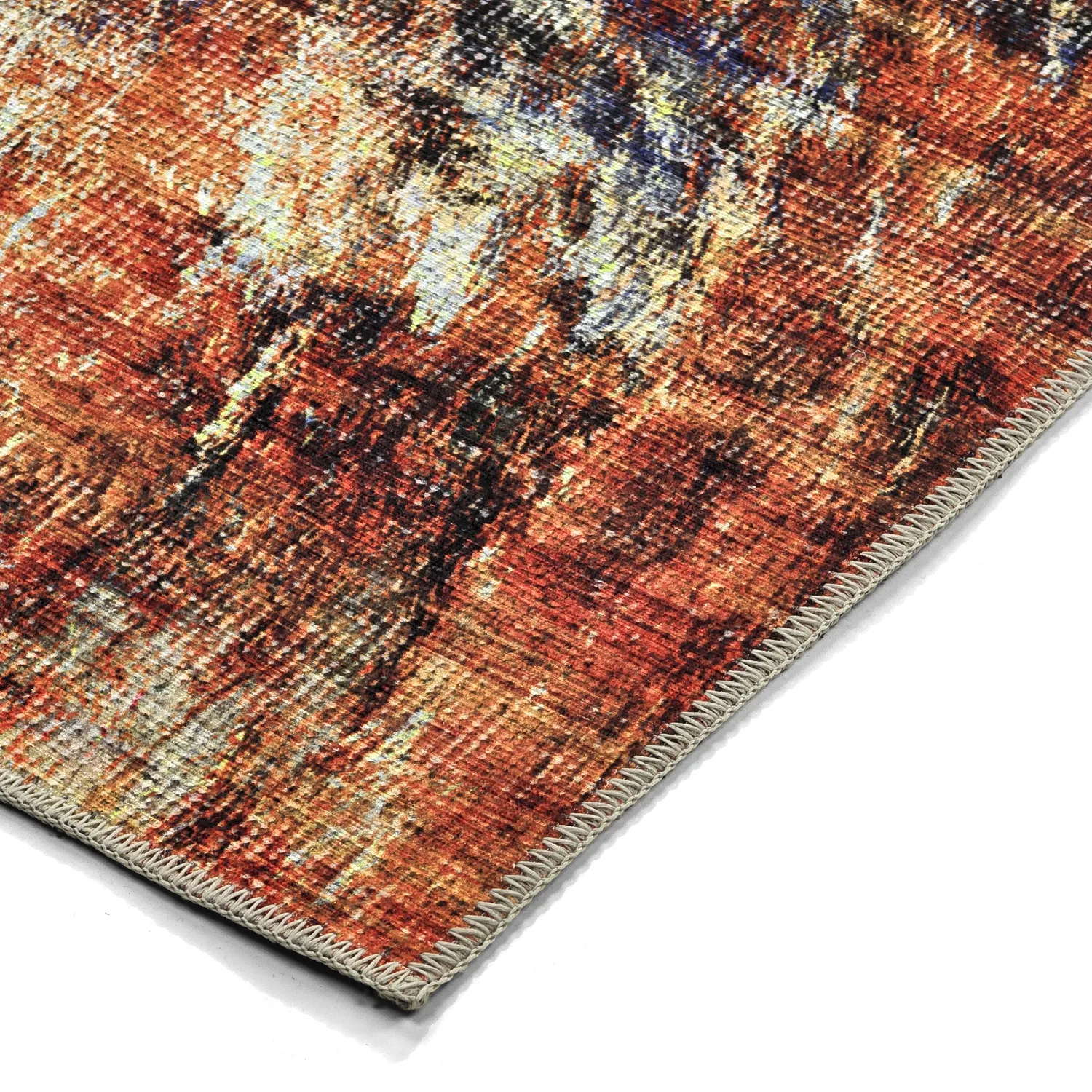 Lapos szövésű szőnyeg - Bechar (piros/multi)