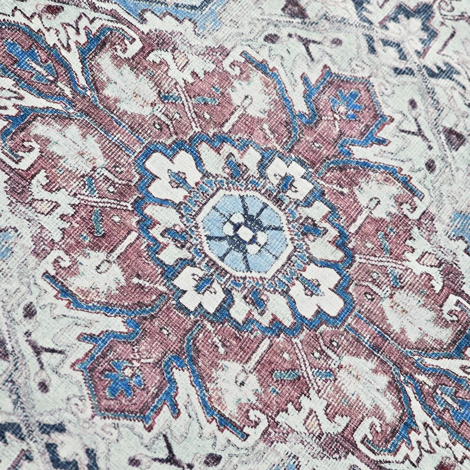 Lapos szövésű szőnyeg - Birjand (kék)