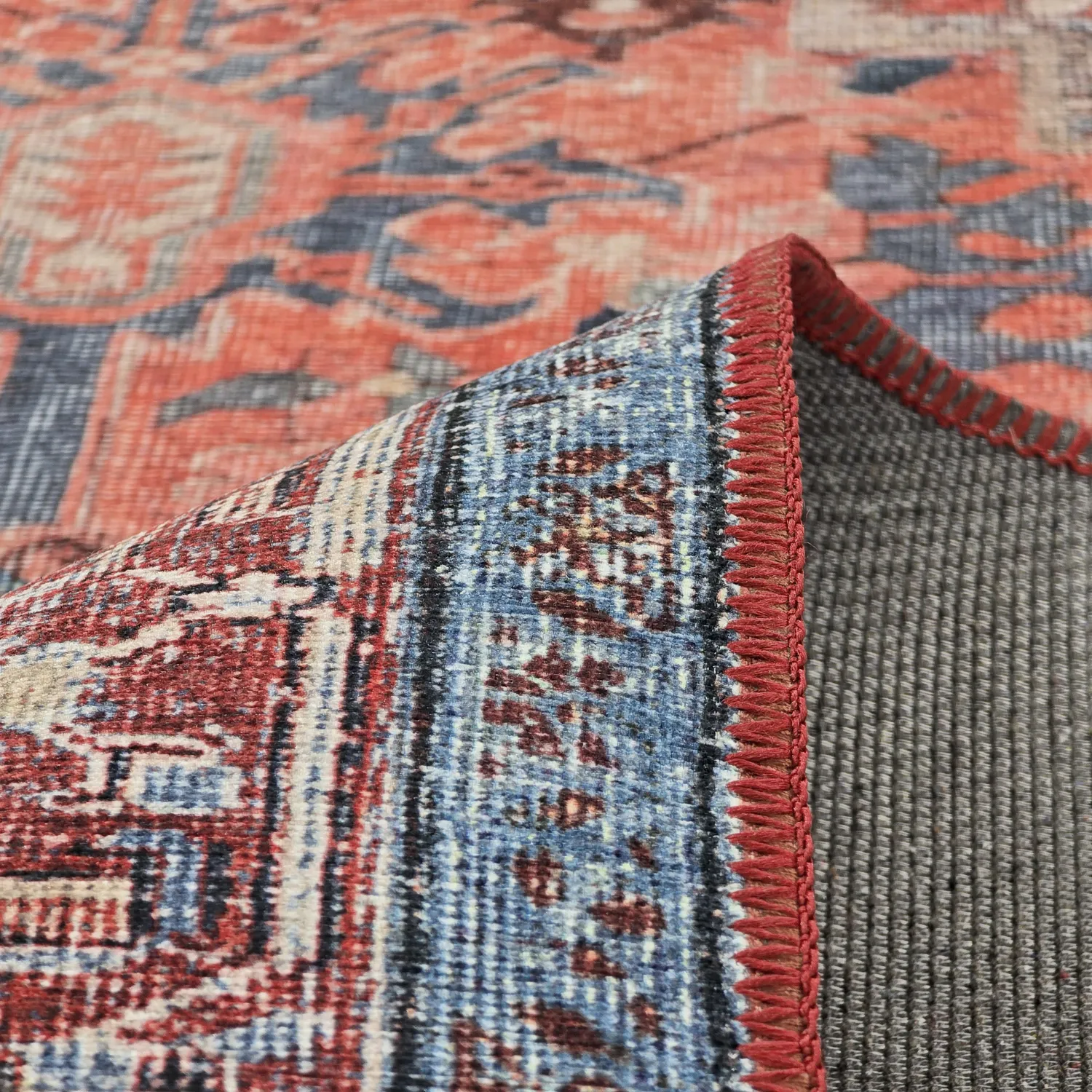 Lapos szövésű szőnyeg - Birjand (piros)