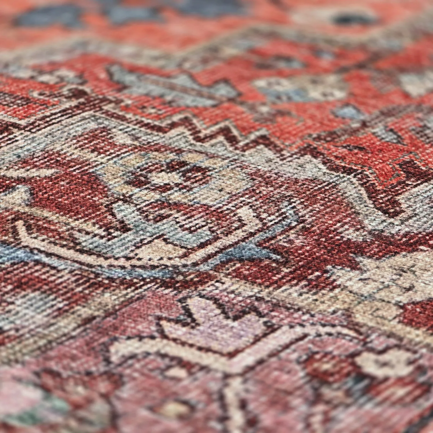 Lapos szövésű szőnyeg - Birjand (piros)