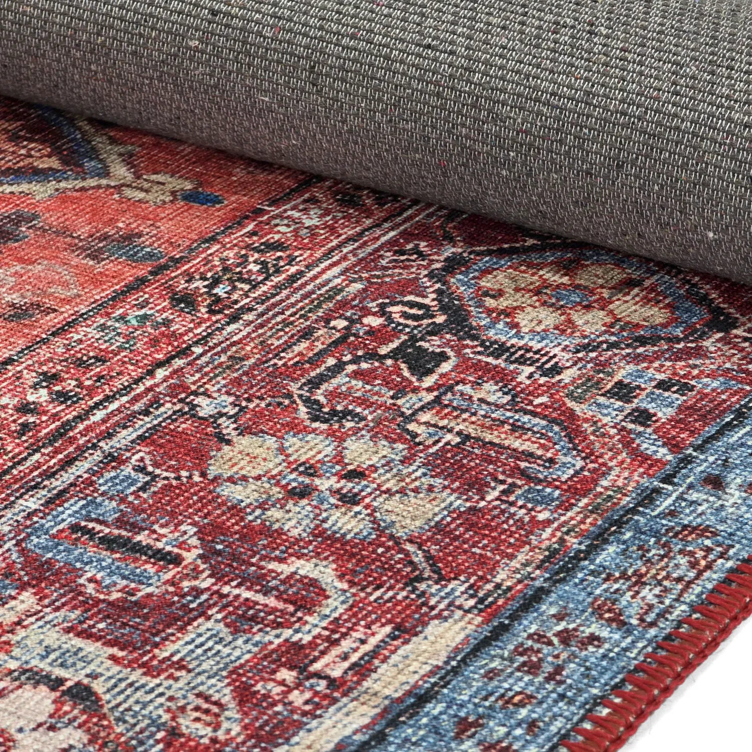 Lapos szövésű szőnyeg - Birjand (piros)