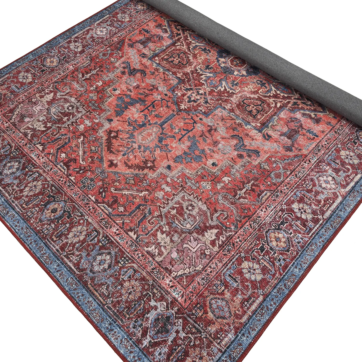 Lapos szövésű szőnyeg - Birjand (piros)