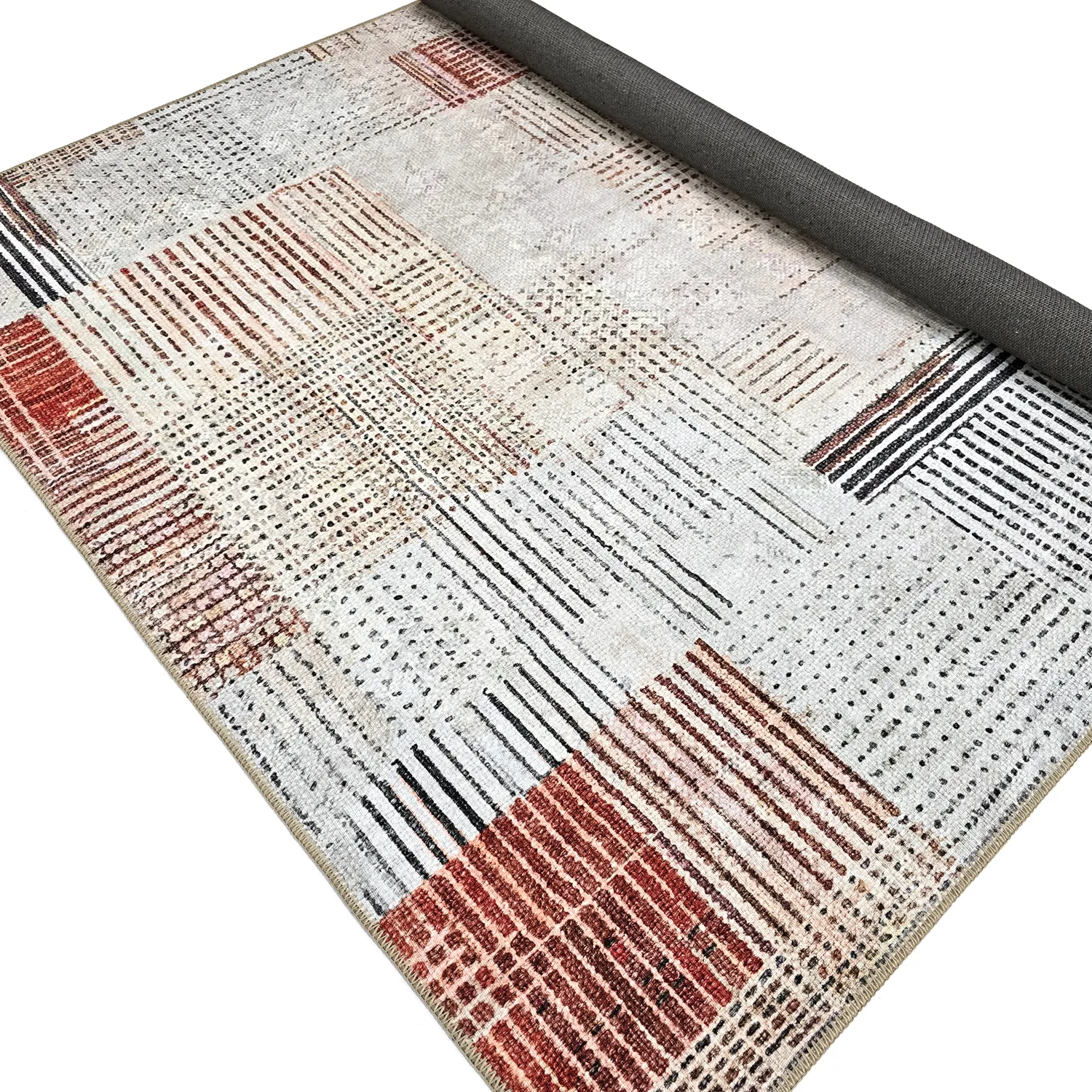 Lapos szövésű szőnyeg - Calla (piros)