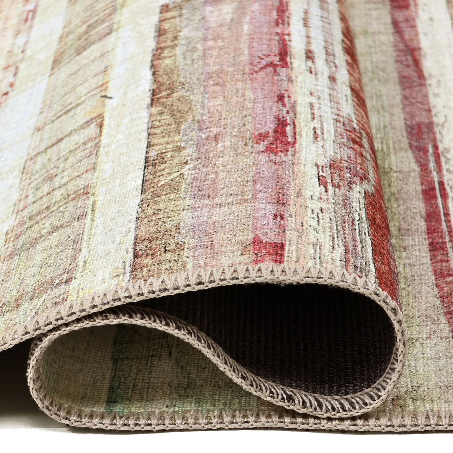 Lapos szövésű szőnyeg - Delara (bézs/multi)