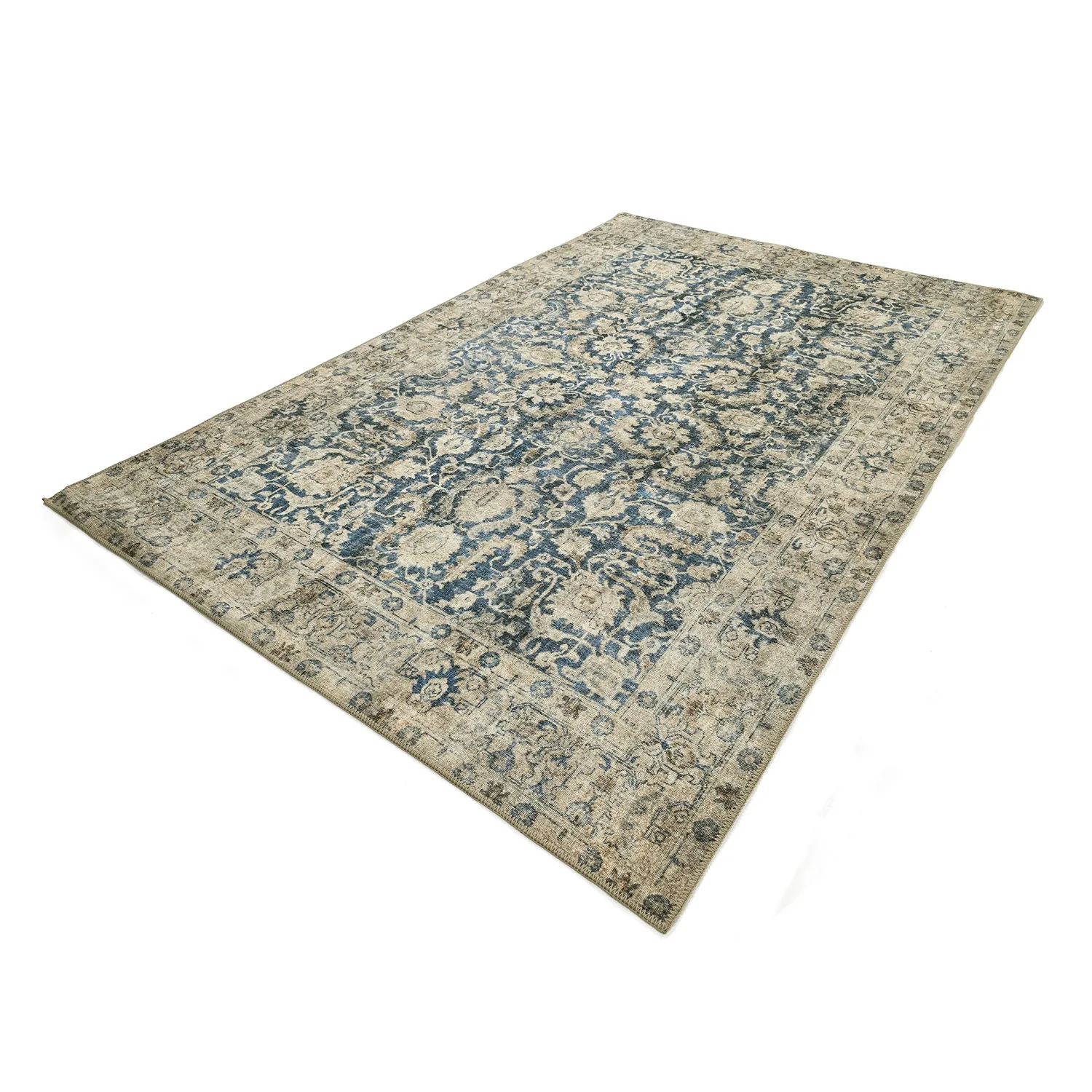 Lapos szövésű szőnyeg - Delvar (kék)