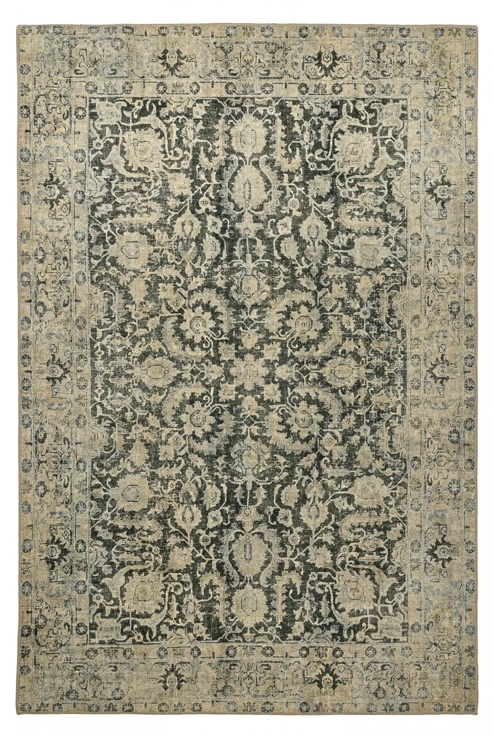 Lapos szövésű szőnyeg - Delvar (zöld)