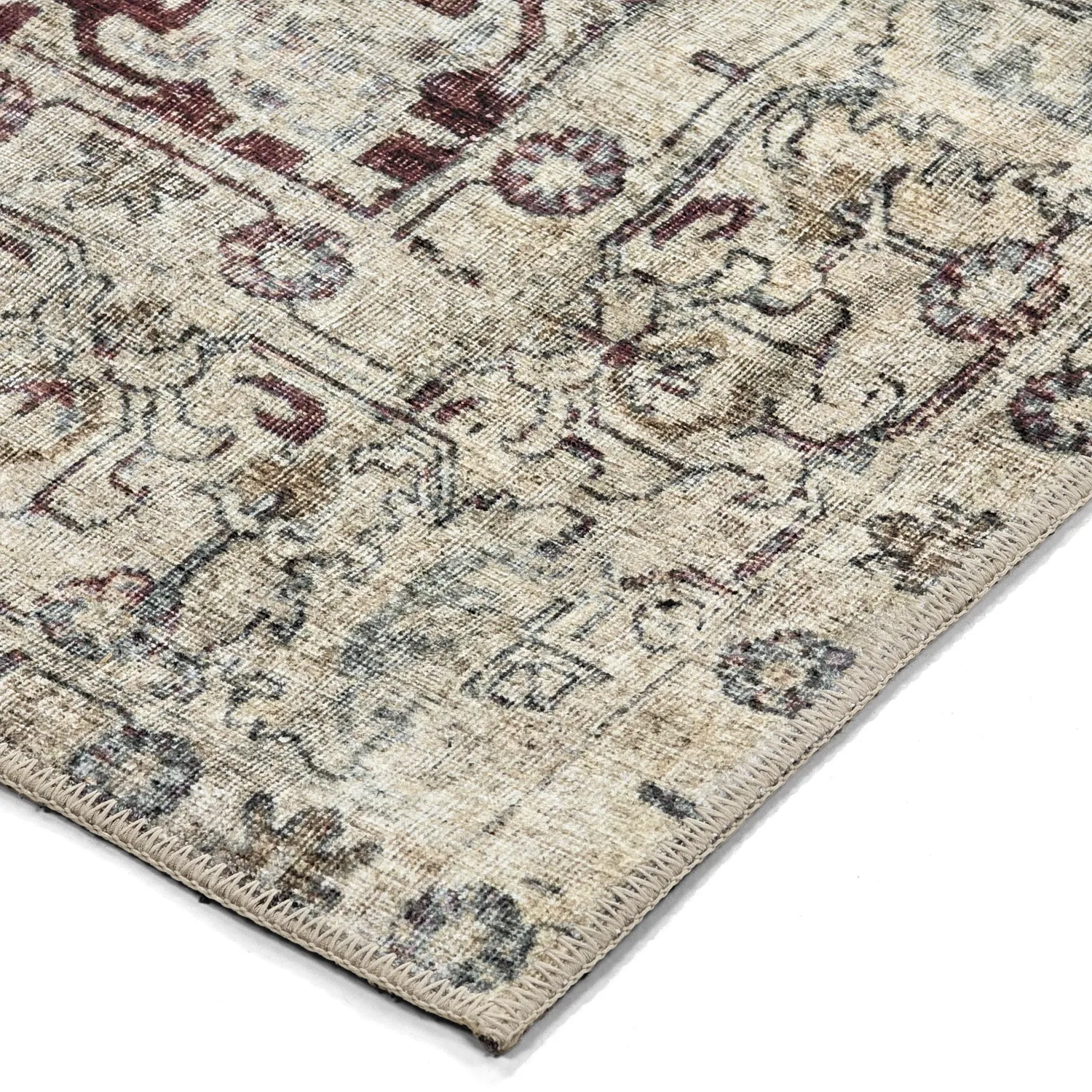 Lapos szövésű szőnyeg - Delvar (piros)