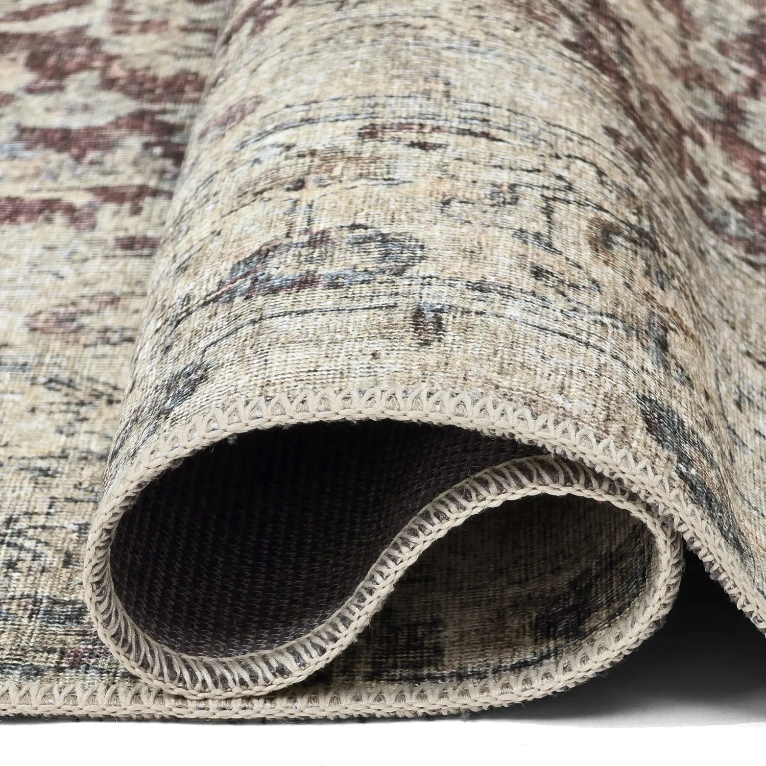 Lapos szövésű szőnyeg - Delvar (piros)