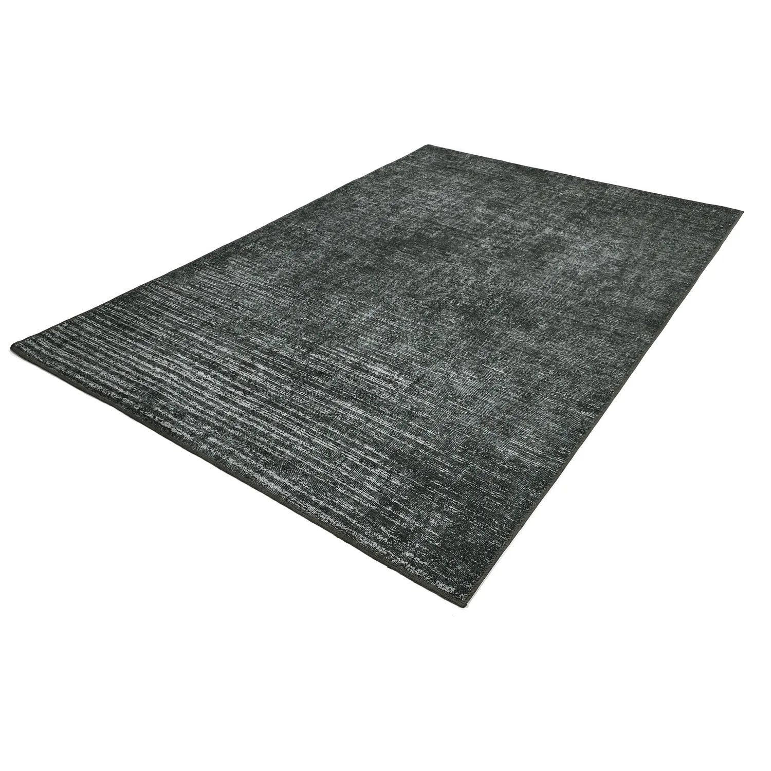 Lapos szövésű szőnyeg - Elarion (fekete)