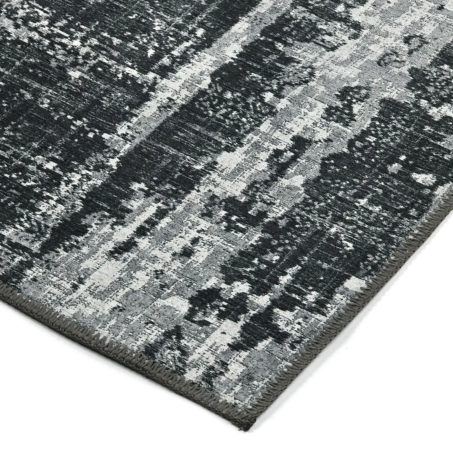 Lapos szövésű szőnyeg - Elira (fekete)