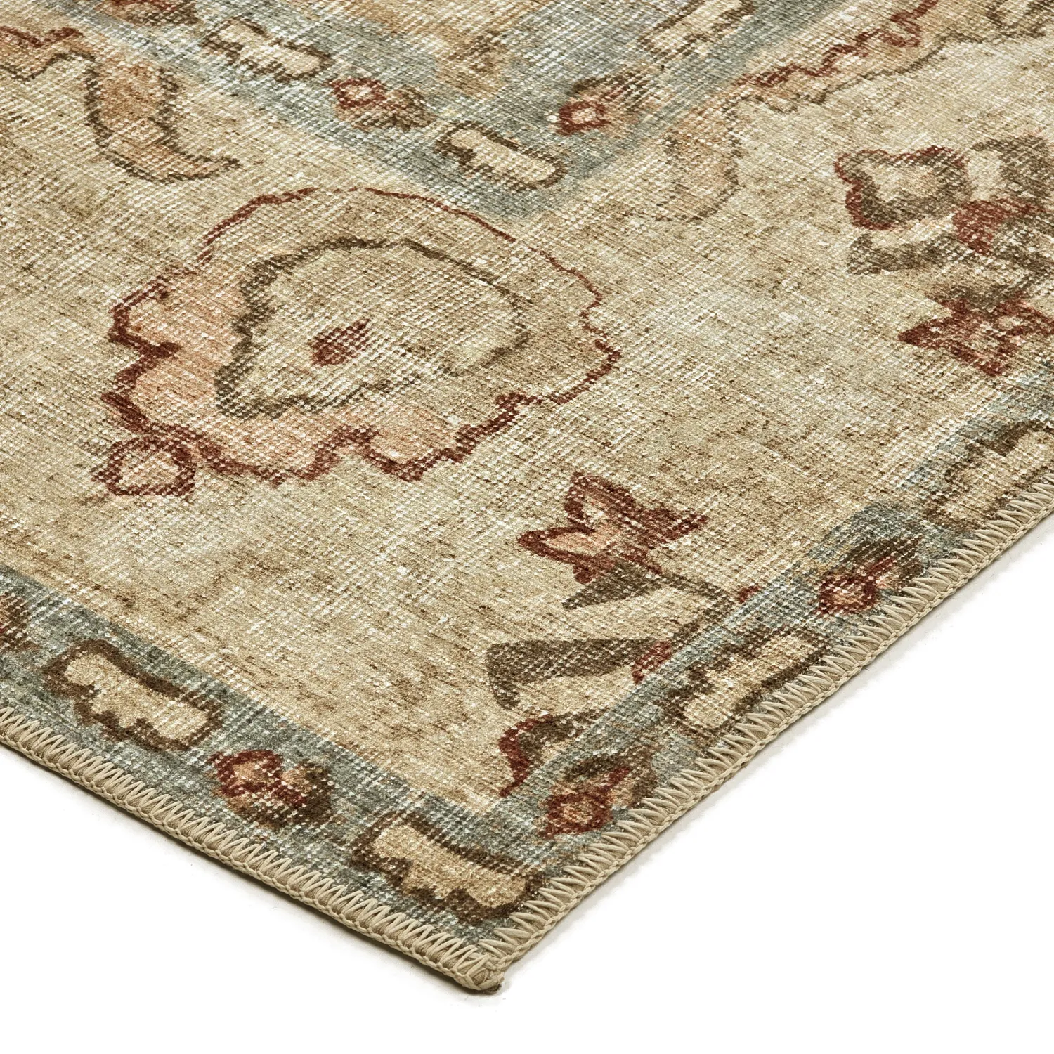 Lapos szövésű szőnyeg - Layla (világoskék)