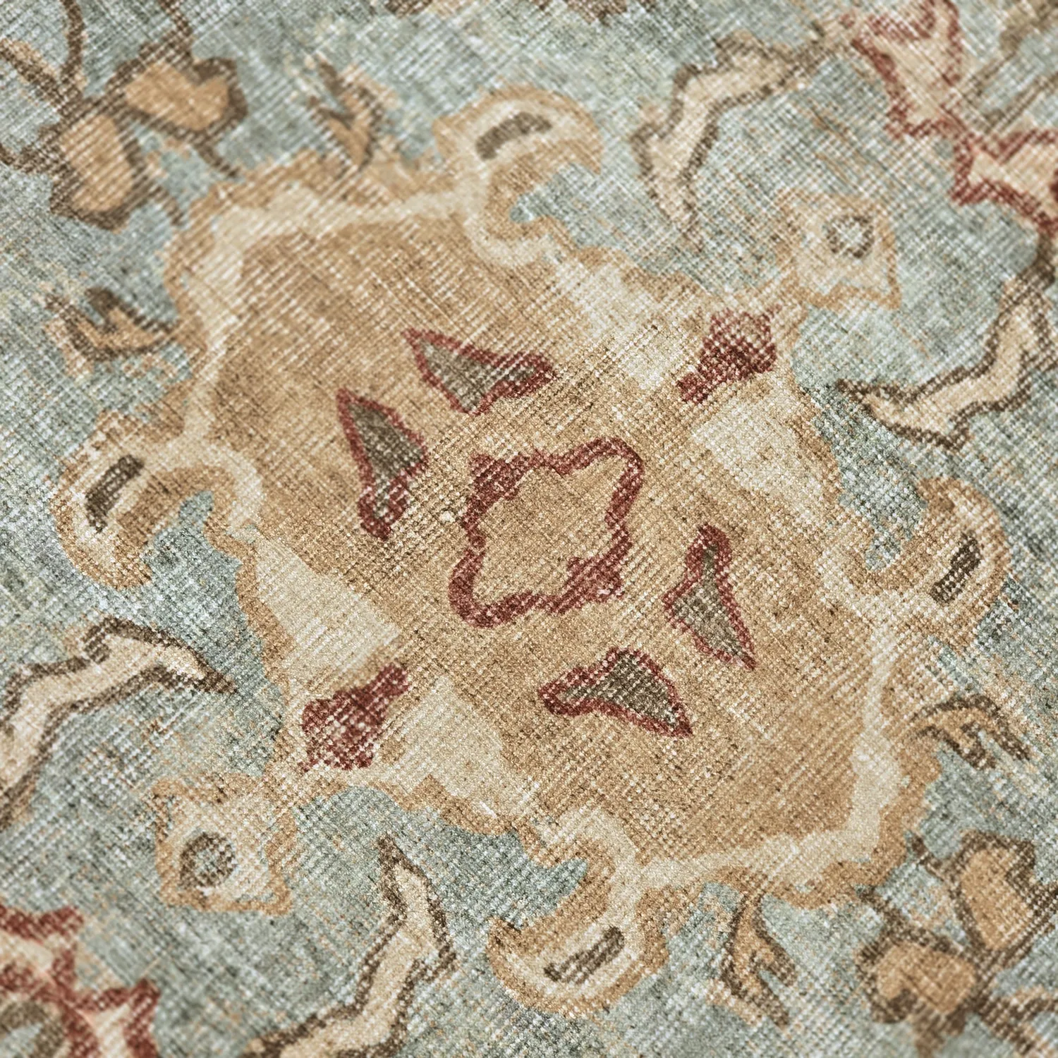 Lapos szövésű szőnyeg - Layla (világoskék)