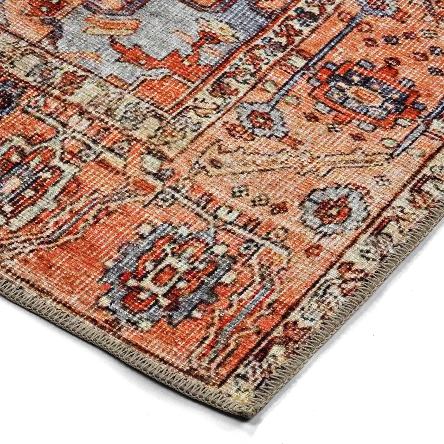 Lapos szövésű szőnyeg - Madevan (piros)