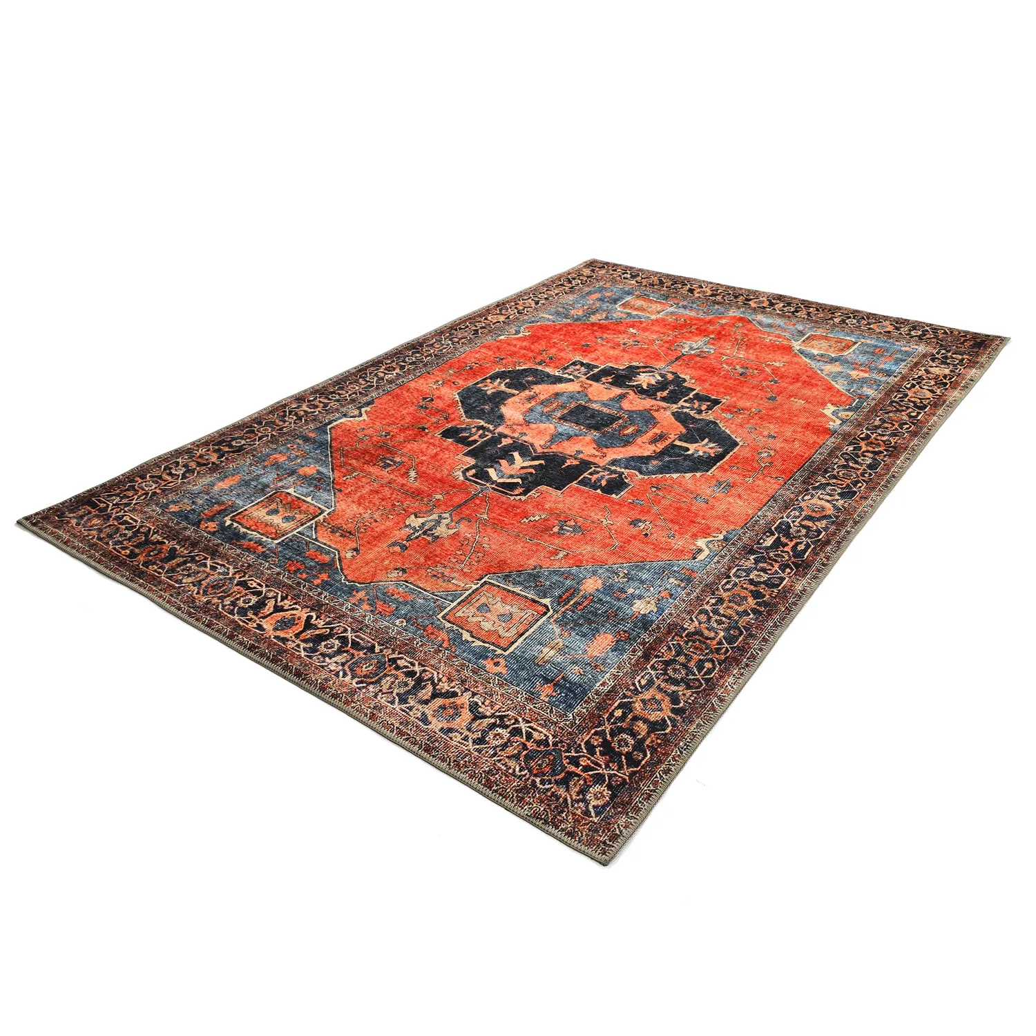 Lapos szövésű szőnyeg - Mandalay (piros)