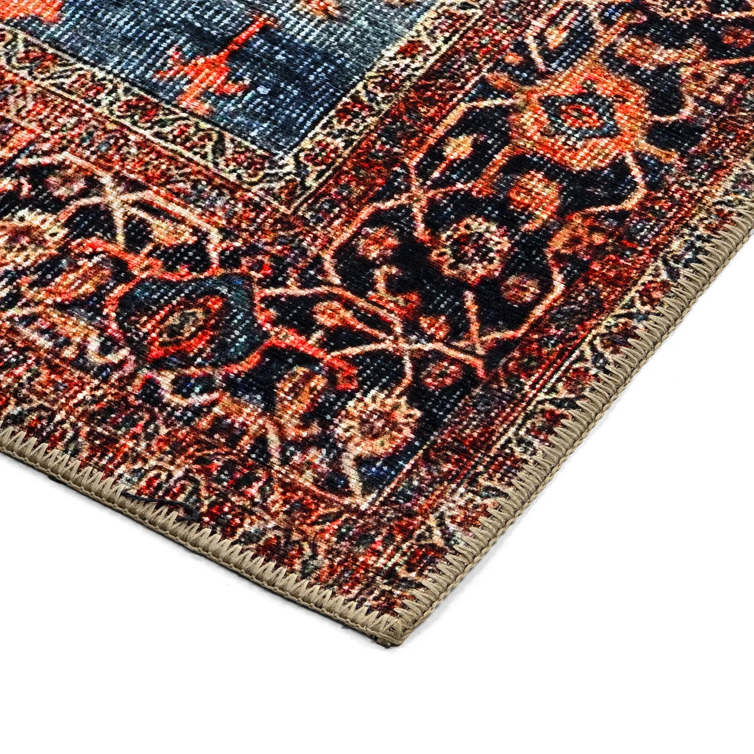 Lapos szövésű szőnyeg - Mandalay (piros)