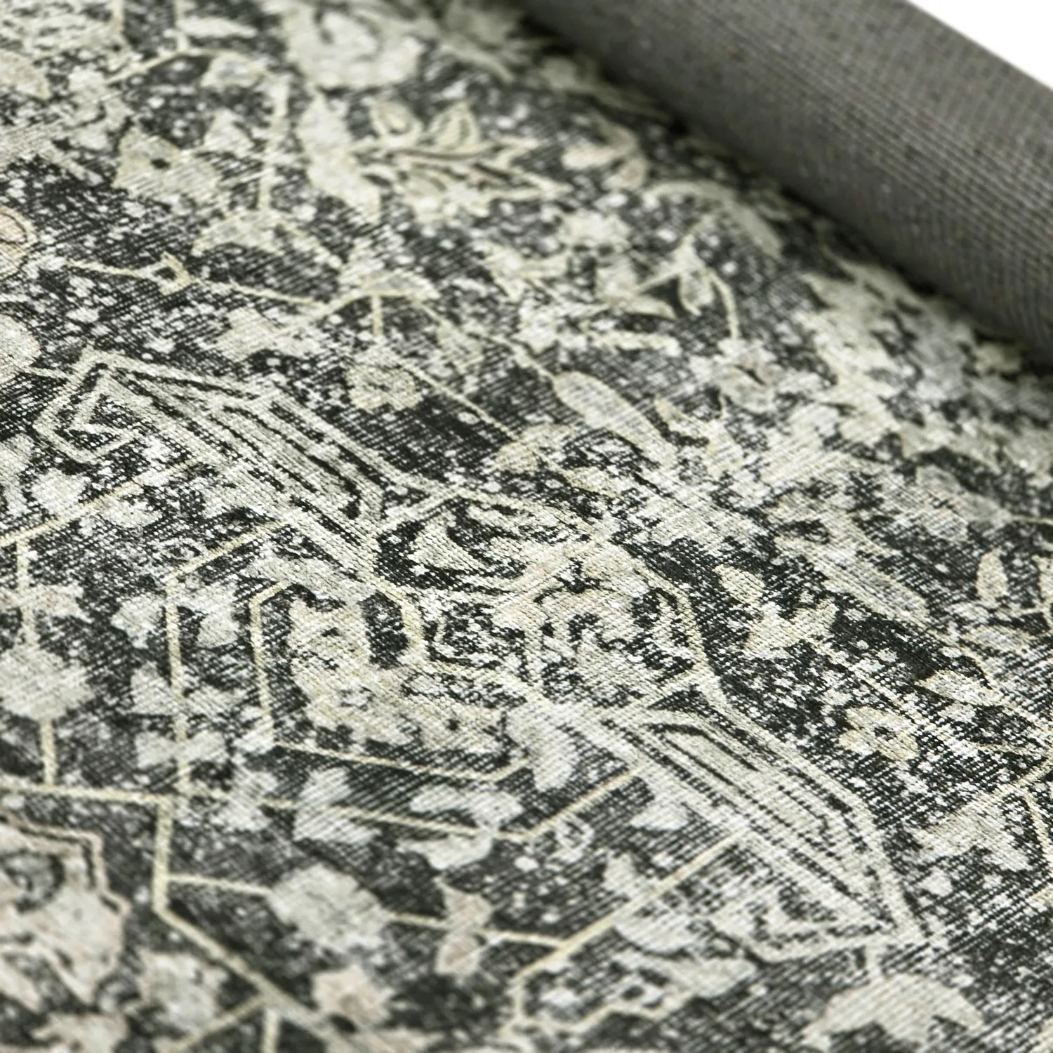 Lapos szövésű szőnyeg - Meralis (fekete)