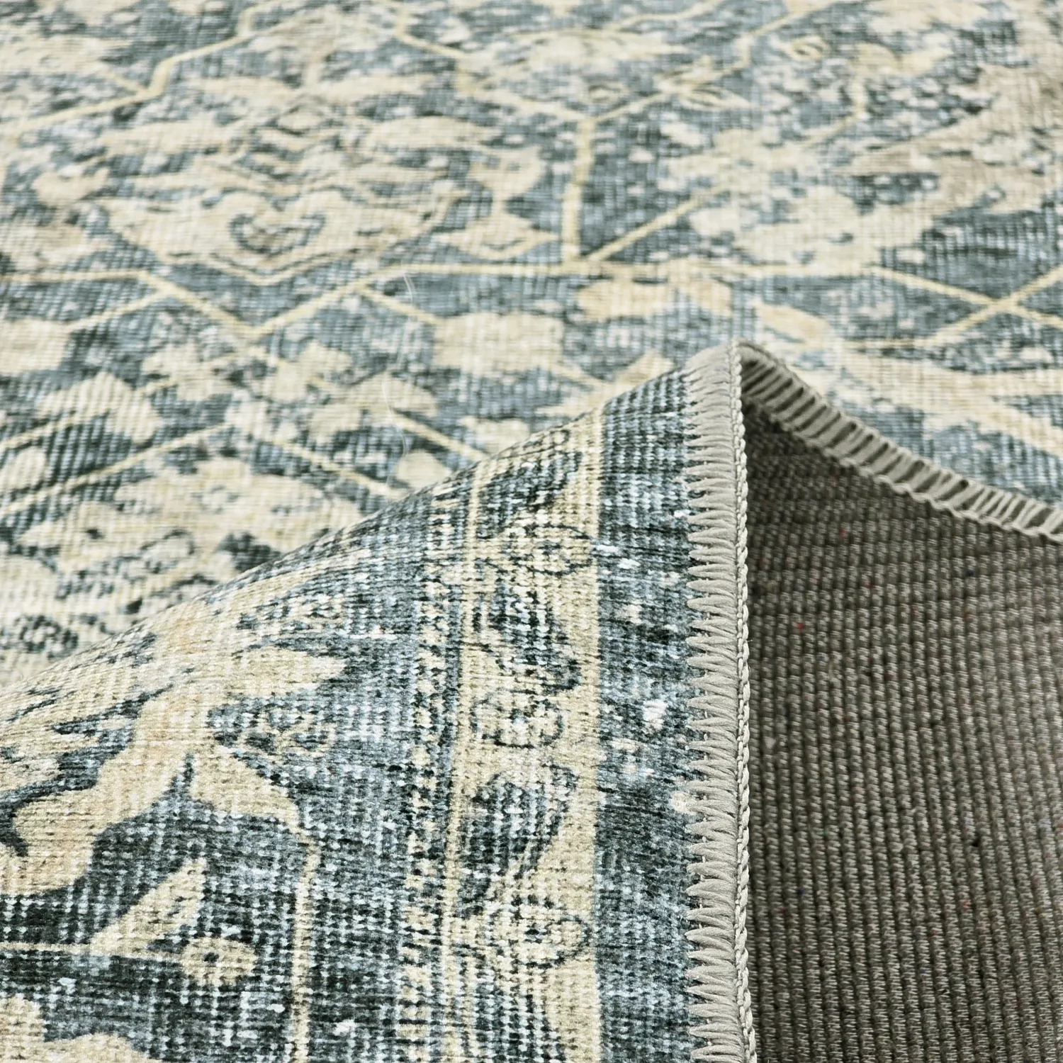 Lapos szövésű szőnyeg - Meralis (kék)