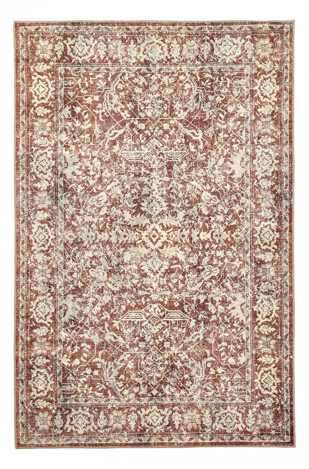 Lapos szövésű szőnyeg - Meralis (piros)