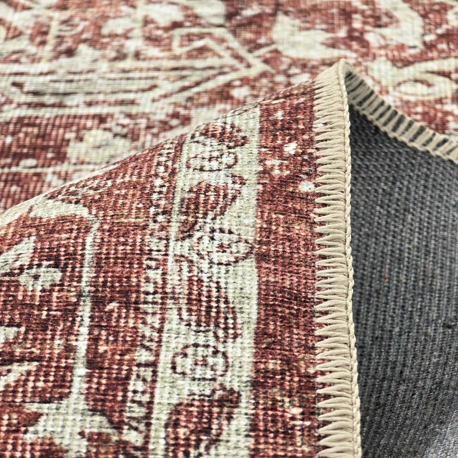 Lapos szövésű szőnyeg - Meralis (piros)