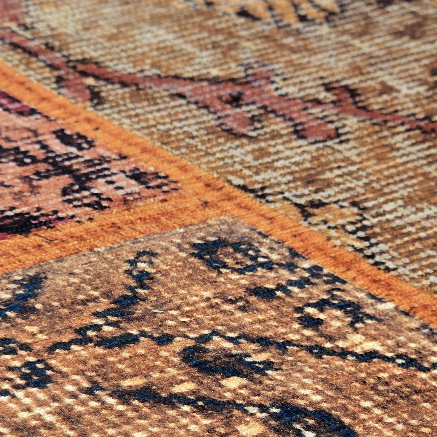 Lapos szövésű szőnyeg - Myrina (piros/multi)