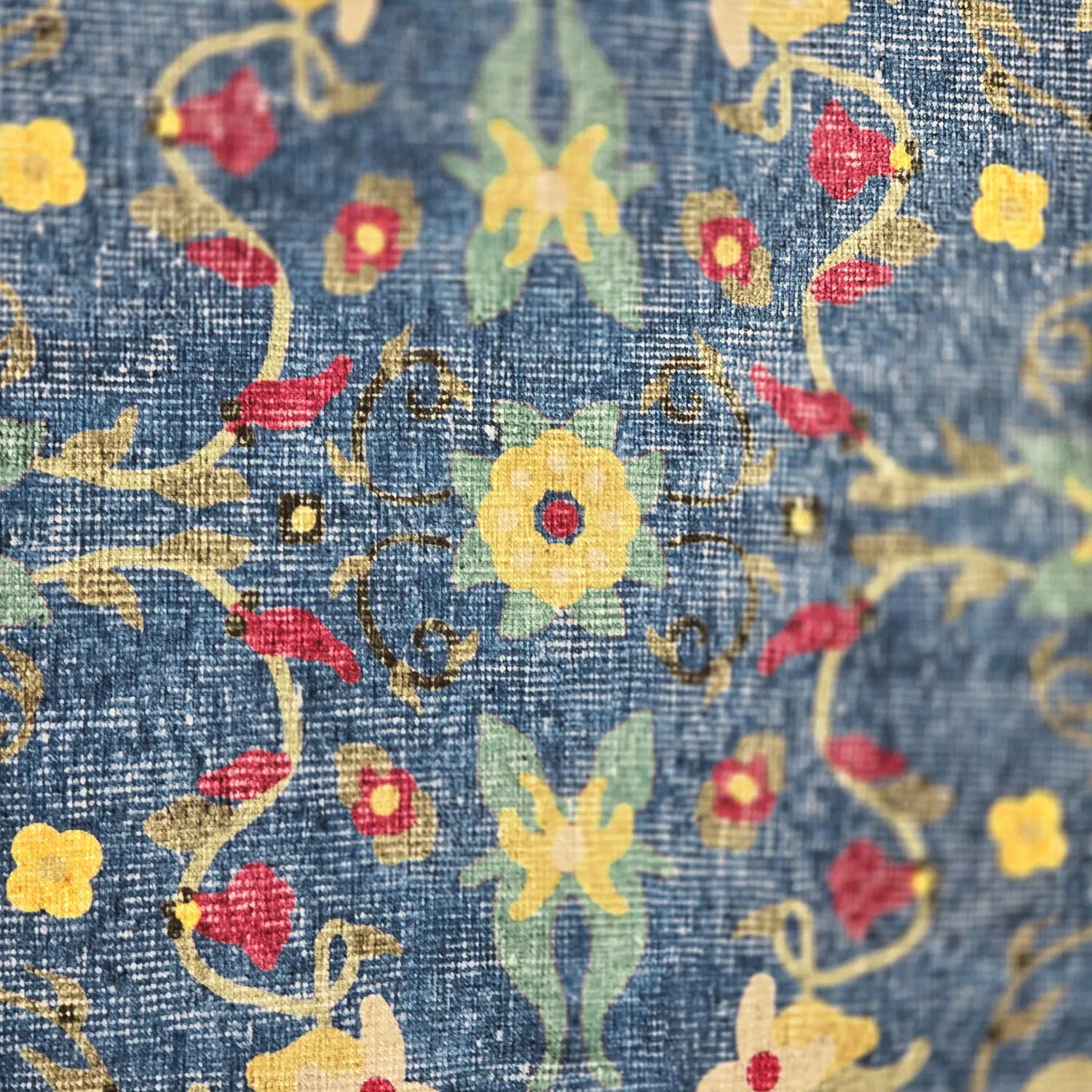 Lapos szövésű szőnyeg - Nabilar (kék)