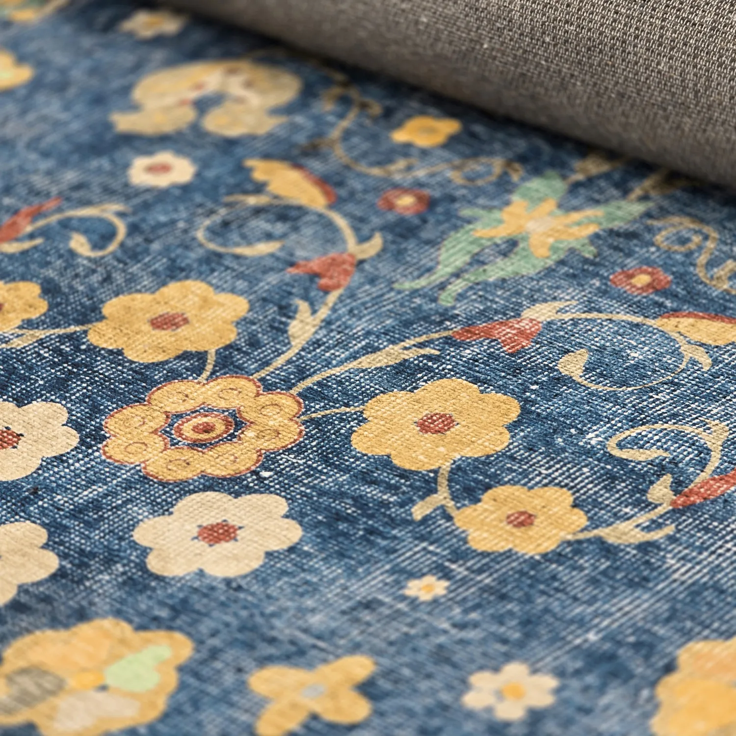 Lapos szövésű szőnyeg - Nabilar (kék)