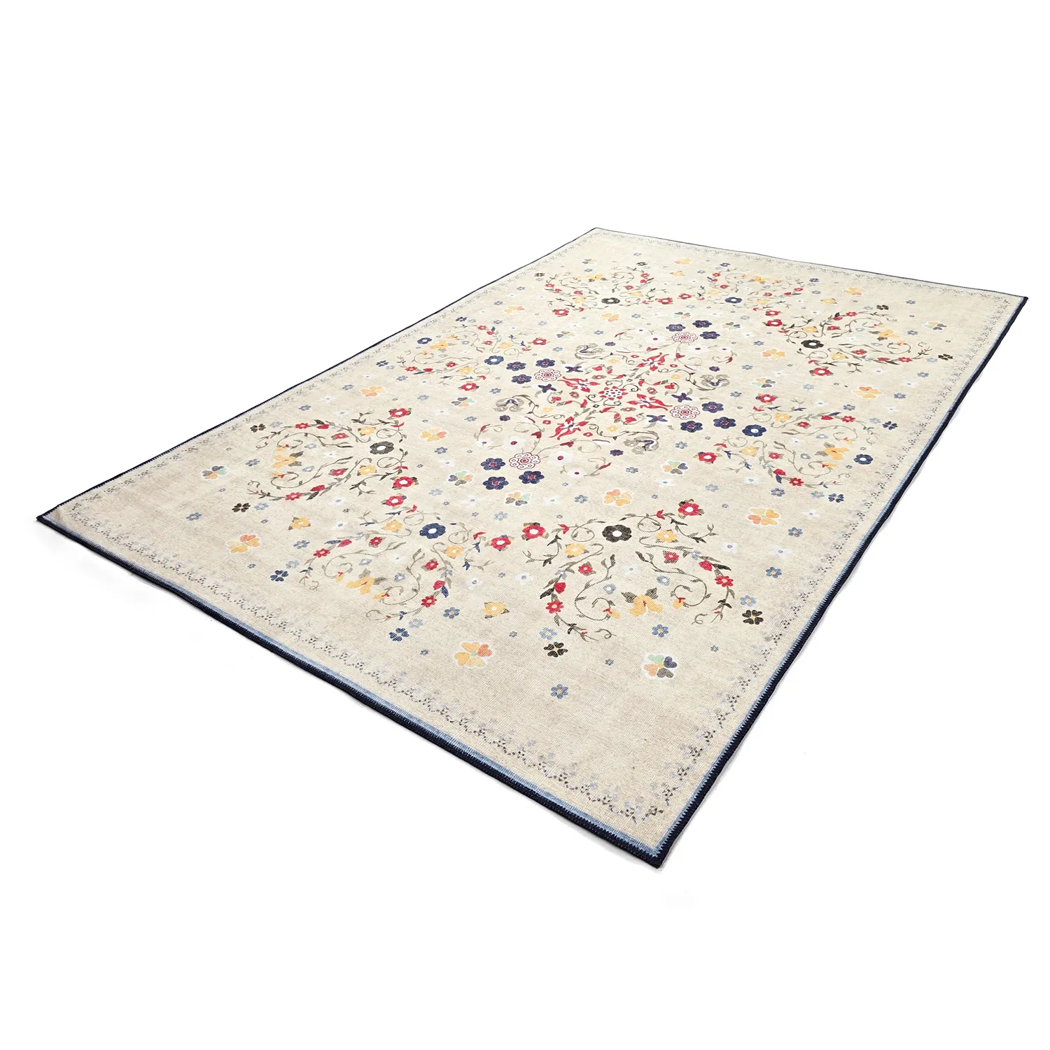 Lapos szövésű szőnyeg - Nabilar (krém)