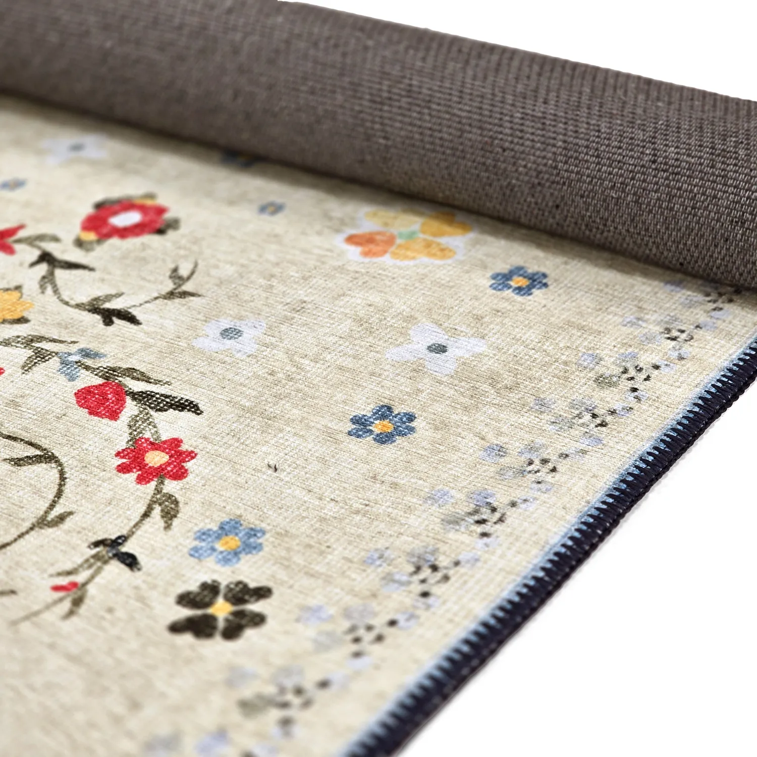 Lapos szövésű szőnyeg - Nabilar (krém)