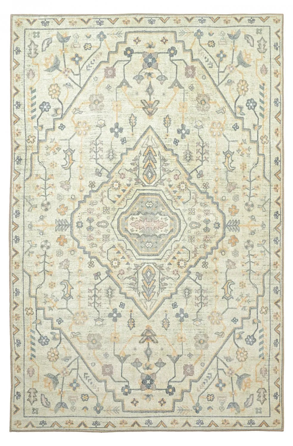 Lapos szövésű szőnyeg - Nahla (krém)