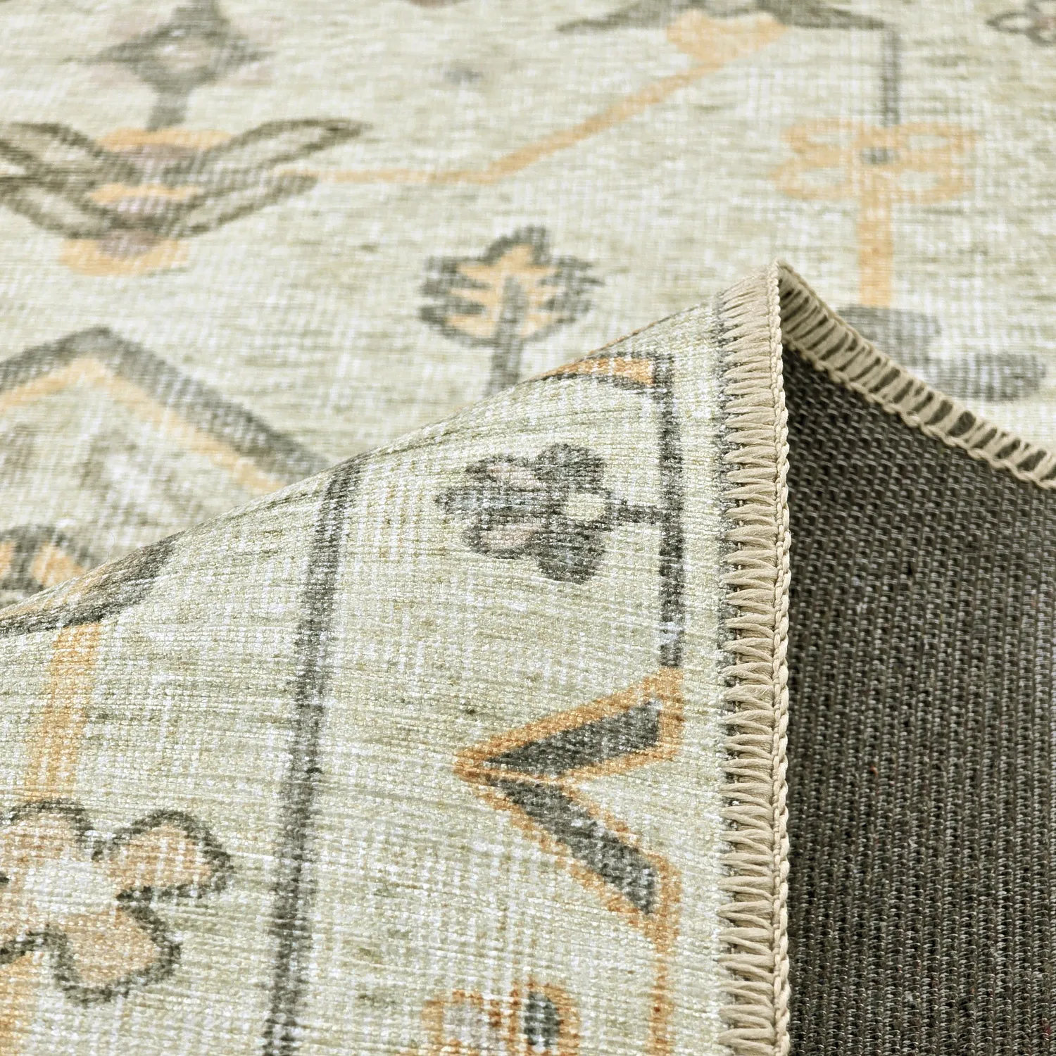 Lapos szövésű szőnyeg - Nahla (krém)