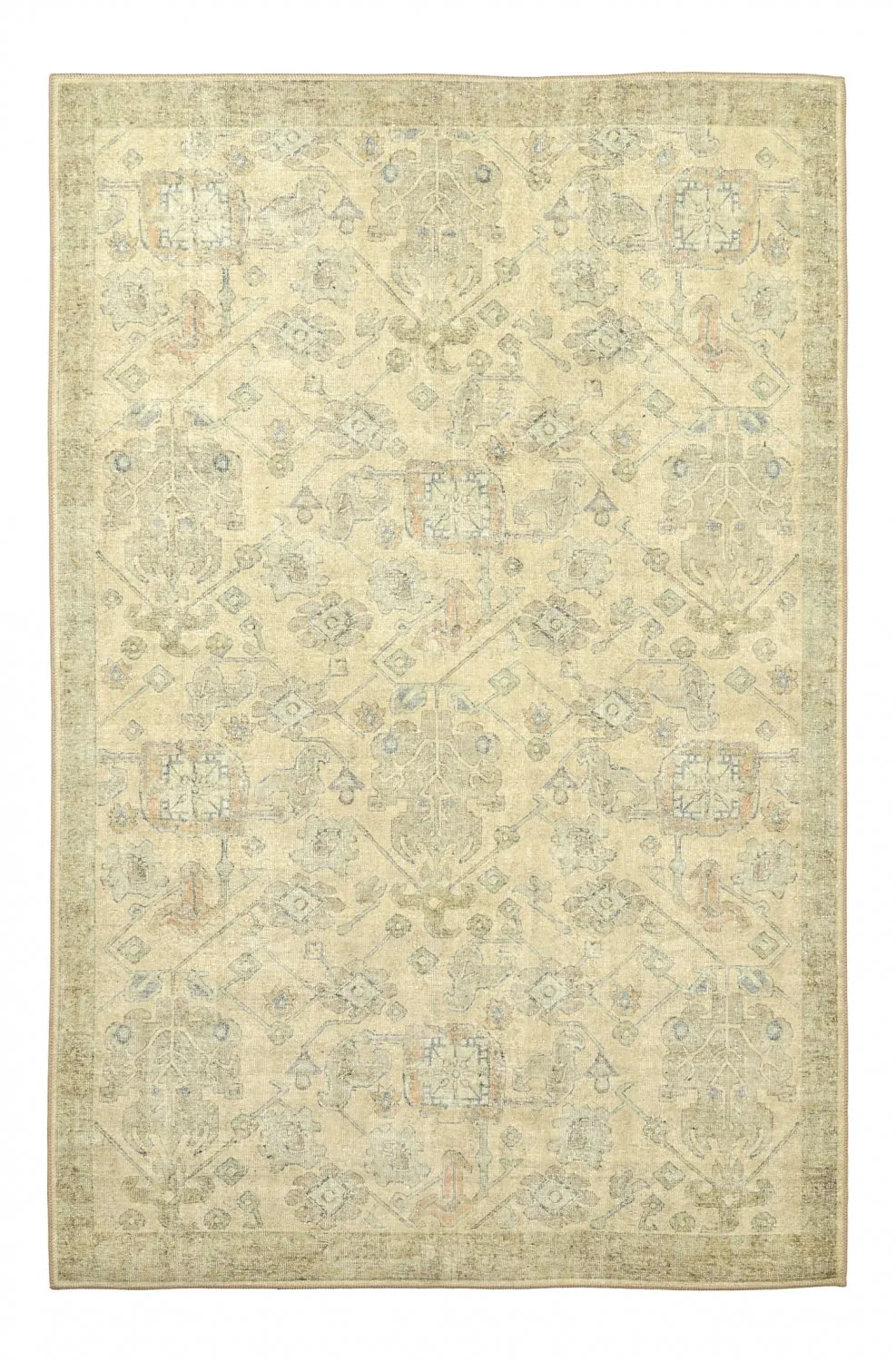 Lapos szövésű szőnyeg - Noura (bézs)