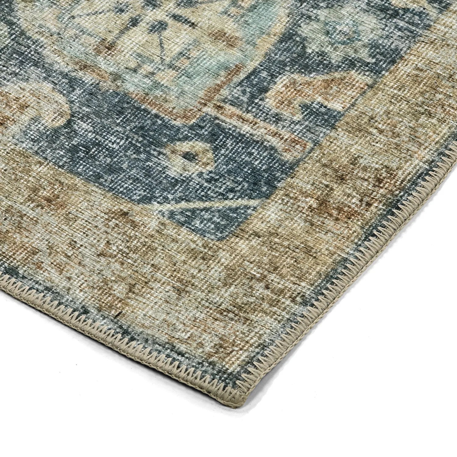 Lapos szövésű szőnyeg - Noura (kék)