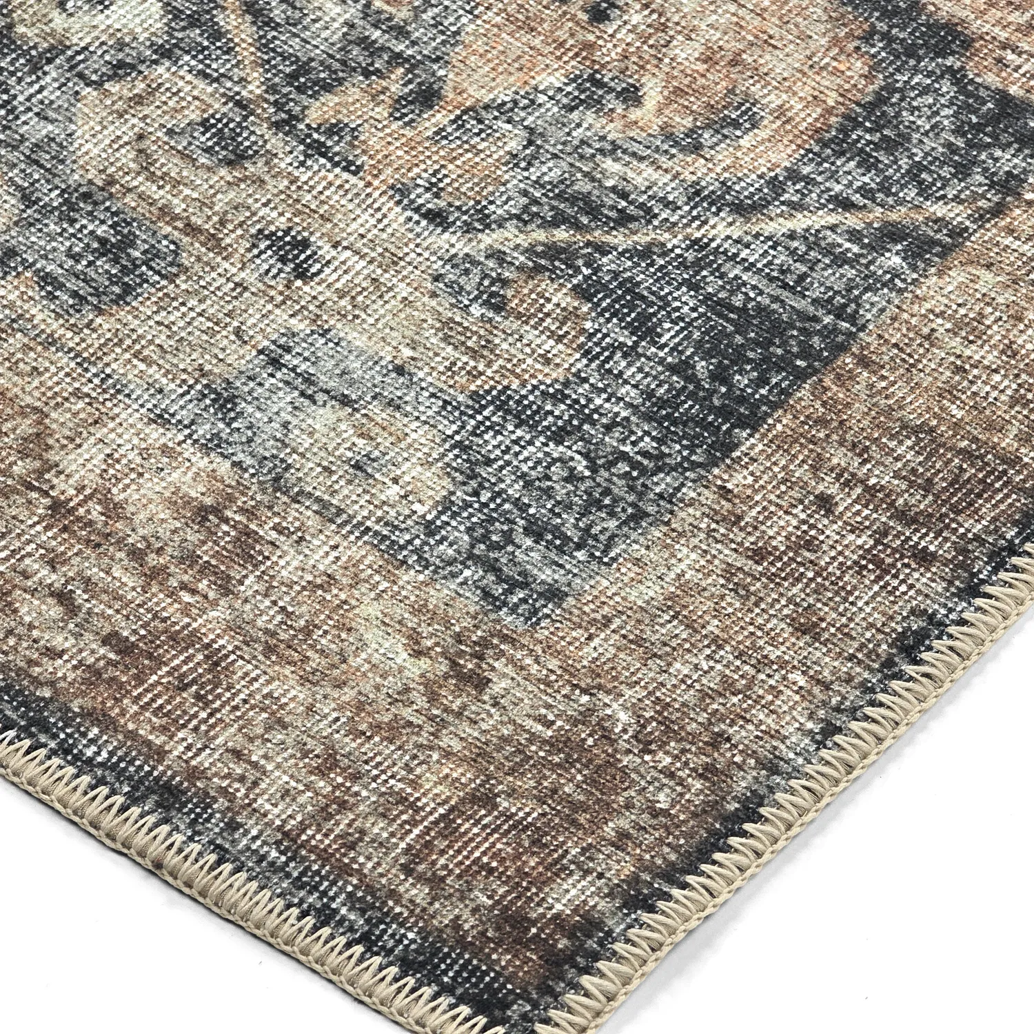 Lapos szövésű szőnyeg - Noura (sötétkék)