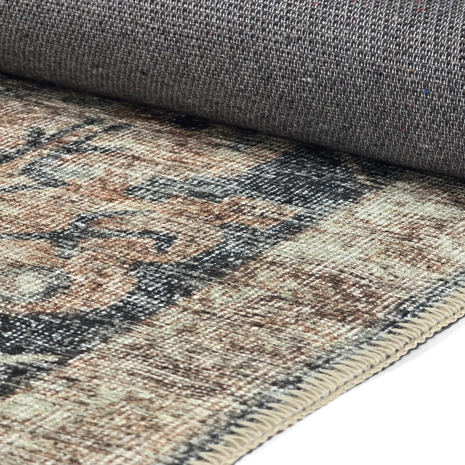 Lapos szövésű szőnyeg - Noura (sötétkék)