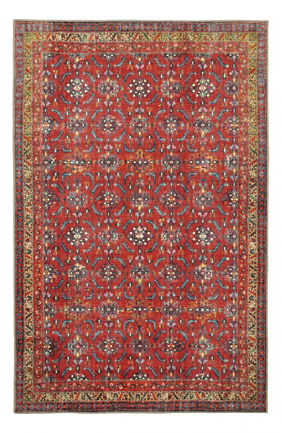 Lapos szövésű szőnyeg - Omarien (piros)